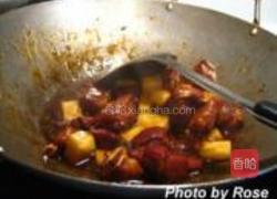 菠萝彩椒甜酸排骨的做法图解4