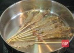 竹签对虾的做法图解3