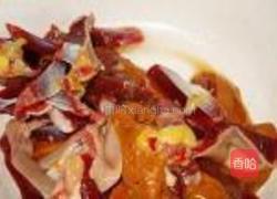 芹菜炒鸡杂的做法图解1