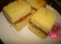 花生夹心海绵蛋糕的做法图解10