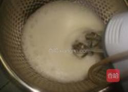 花生夹心海绵蛋糕的做法图解4