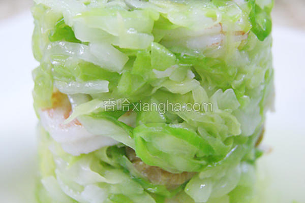 双虾包菜墩