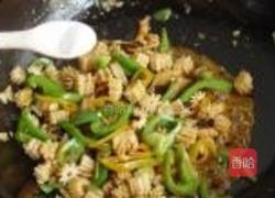 青椒鱿鱼卷的做法图解10