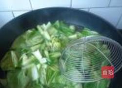 炝拌小油菜的做法图解3
