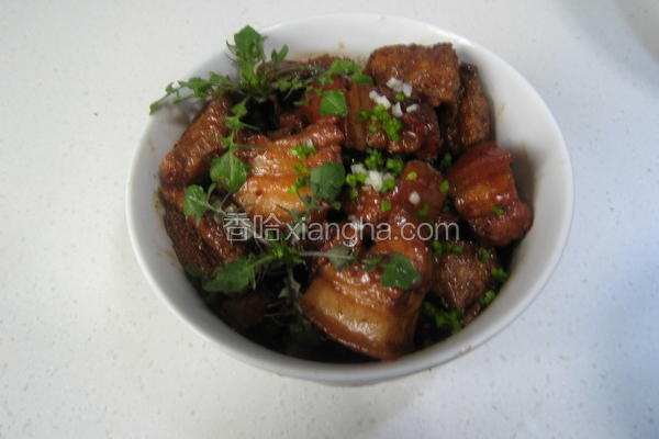 红烧肉豆泡