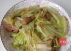 干锅手撒包菜的做法图解5