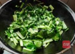 小白菜炒肉丝的做法图解4