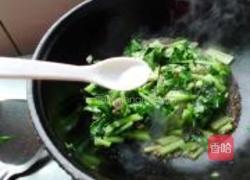 小白菜炒肉丝的做法图解7