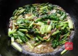 小白菜炒肉丝的做法图解9