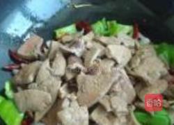 爆炒羊肝的做法图解10