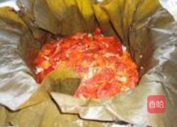 蜜汁梅肉荷叶饭的做法图解16