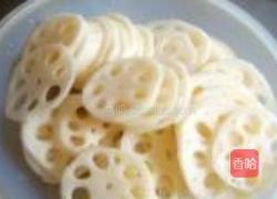 西红柿炒藕片的做法图解4