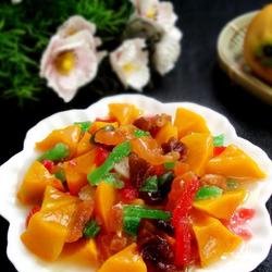 蜜汁果脯南瓜的做法[图]