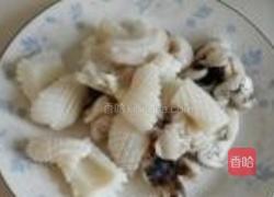 青椒墨鱼卷的做法图解6