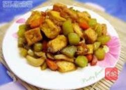 彩蔬烩豆腐的做法图解11
