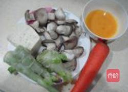 彩蔬烩豆腐的做法图解1