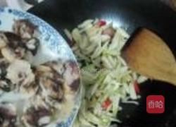 荞头炒香肠的做法图解5