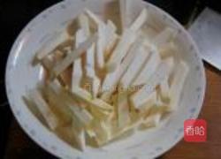 干煸杏鲍菇牛柳的做法图解4