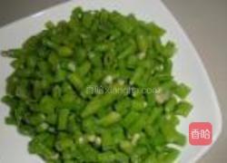 豇豆炒鸡蛋的做法图解3