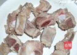 菜花烧排骨的做法图解2