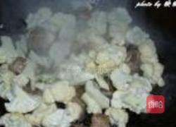 菜花烧排骨的做法图解6