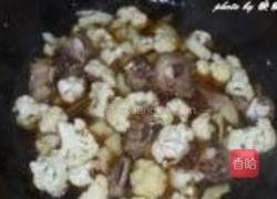 菜花烧排骨的做法图解7