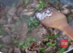 兰花菇炒鸡心的做法图解6