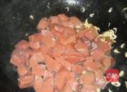 韭菜炒猪血的做法图解5