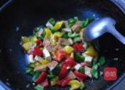 彩椒豆干丁的做法图解8