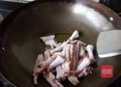 球葱炒鸡爪的做法图解5
