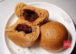 茶香粗粮豆沙包的做法图解9