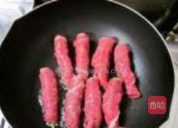 秋葵牛肉卷的做法图解8