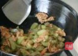 肉片水汆茄条的做法图解8