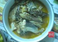 鱼头炖茄子的做法图解8