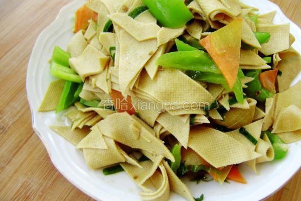尖椒干豆腐