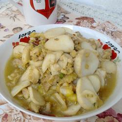 杏鲍菇炒鸡腿肉的做法[图]