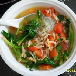 菠菜粉丝汤的做法[图]