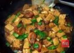 鲜虾大蒜烧豆腐的做法图解13