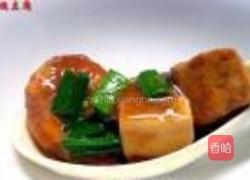 鲜虾大蒜烧豆腐的做法图解15
