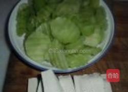 莴笋烧豆腐的做法图解2