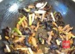 木耳炒猪腰的做法图解14