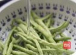 干煸四季豆的做法图解1