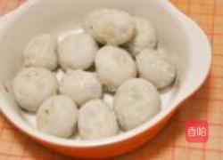 甜辣双色芋头的做法图解3