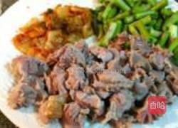 辣白菜芦笋炒鸡胗的做法图解1