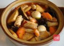 八珍豆腐煲的做法图解8