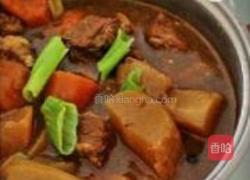 萝卜烧牛肉的做法图解6
