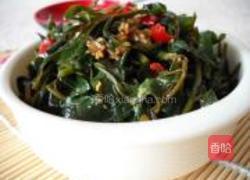 凉拌枸杞尖的做法图解12