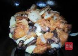 香菇冬笋面筋的做法图解5