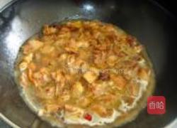 酸豆角烧鸭的做法图解8