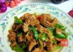 鲜辣椒炒腰花的做法图解13